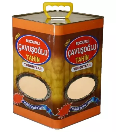 Tek Kavrulmuş Beyaz Bozkır Tahini 19 Kg