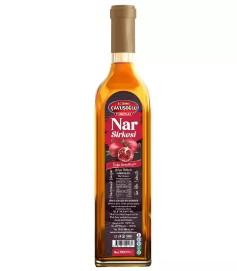 Nar Sirkesi Doğal Fermantasyon 500 ml