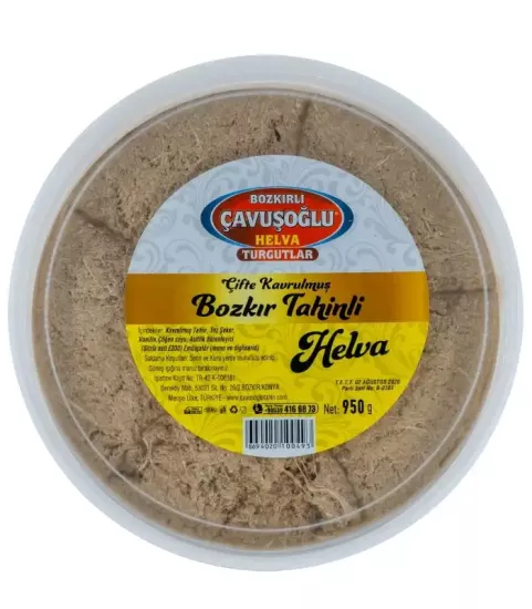 Çavuşoğlu Bozkır Tahinli Helva 950g